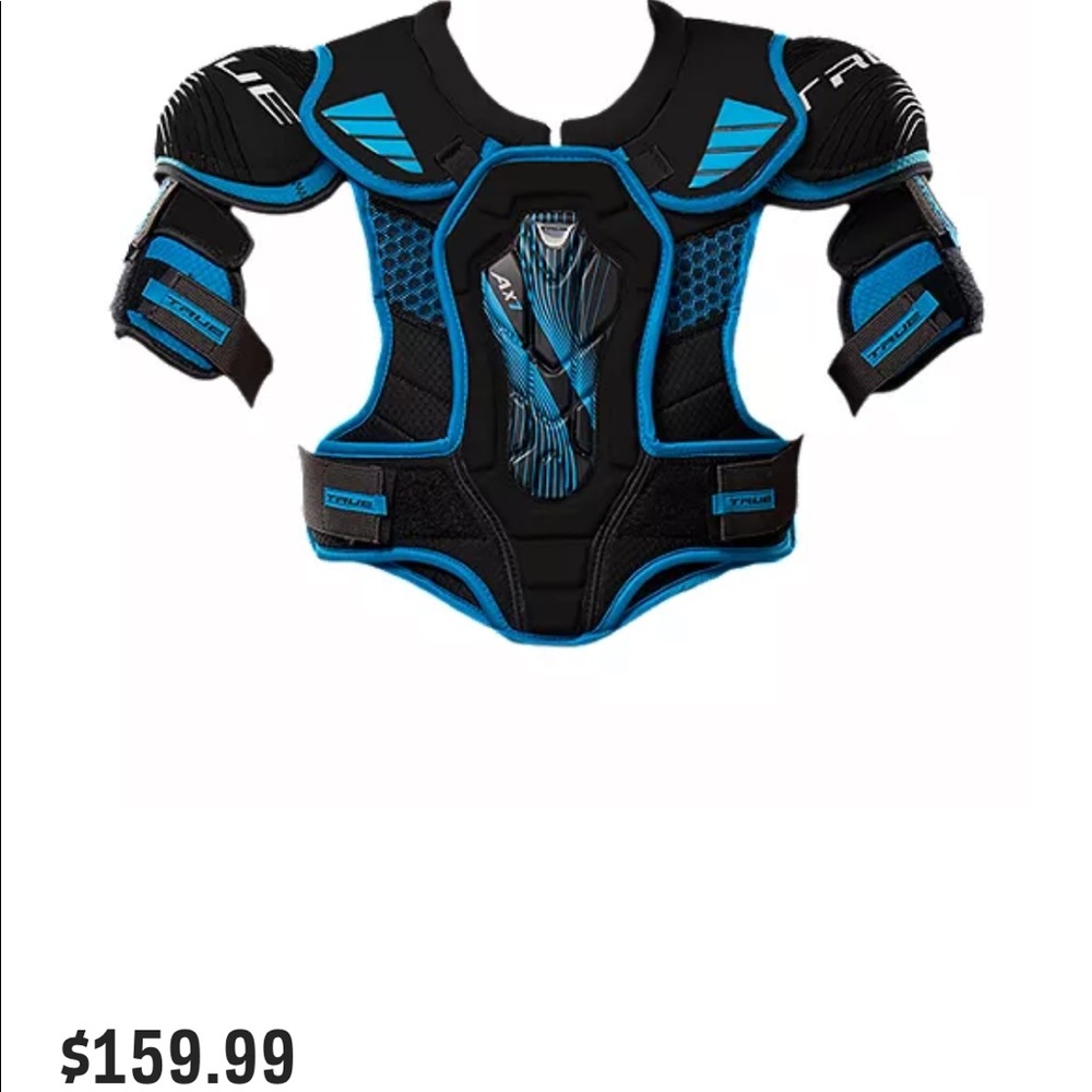 True AX7 Senior Large Hockey Shoulder Pads NEW